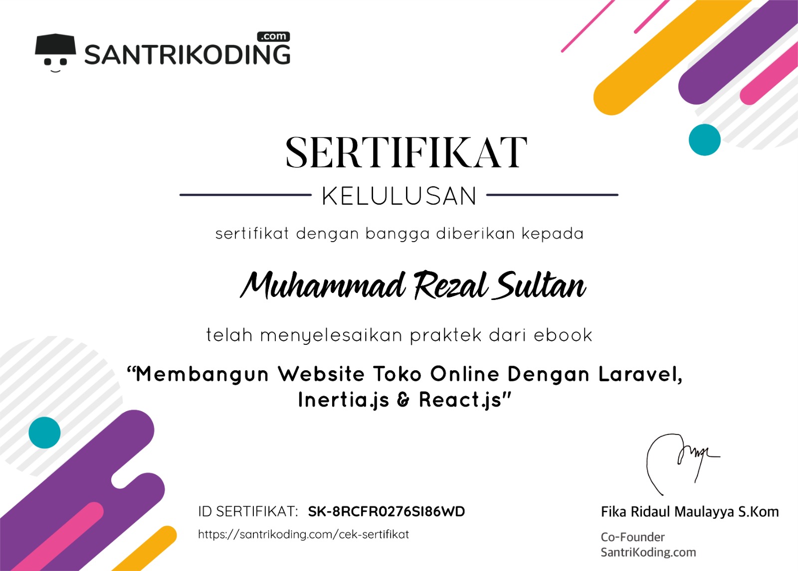 Building an Online Store Website With Laravel, Intertia.js & React.js